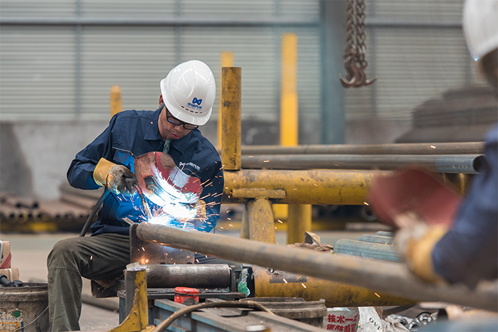 津南网架焊接车间